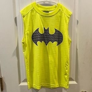 Boys Sleeveless Batman Tee